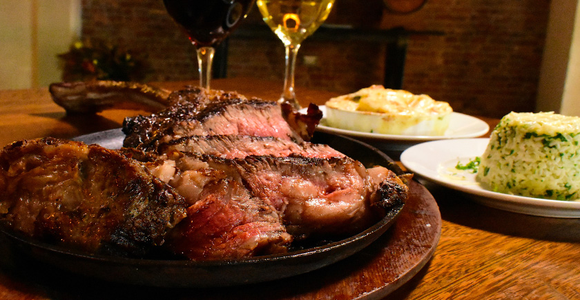 Experience the authentic Asado.